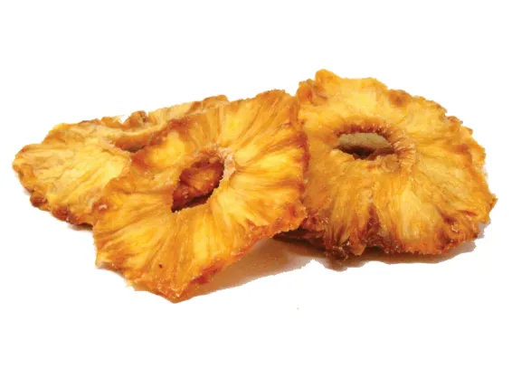 Chewy Dried Pineapple Rings