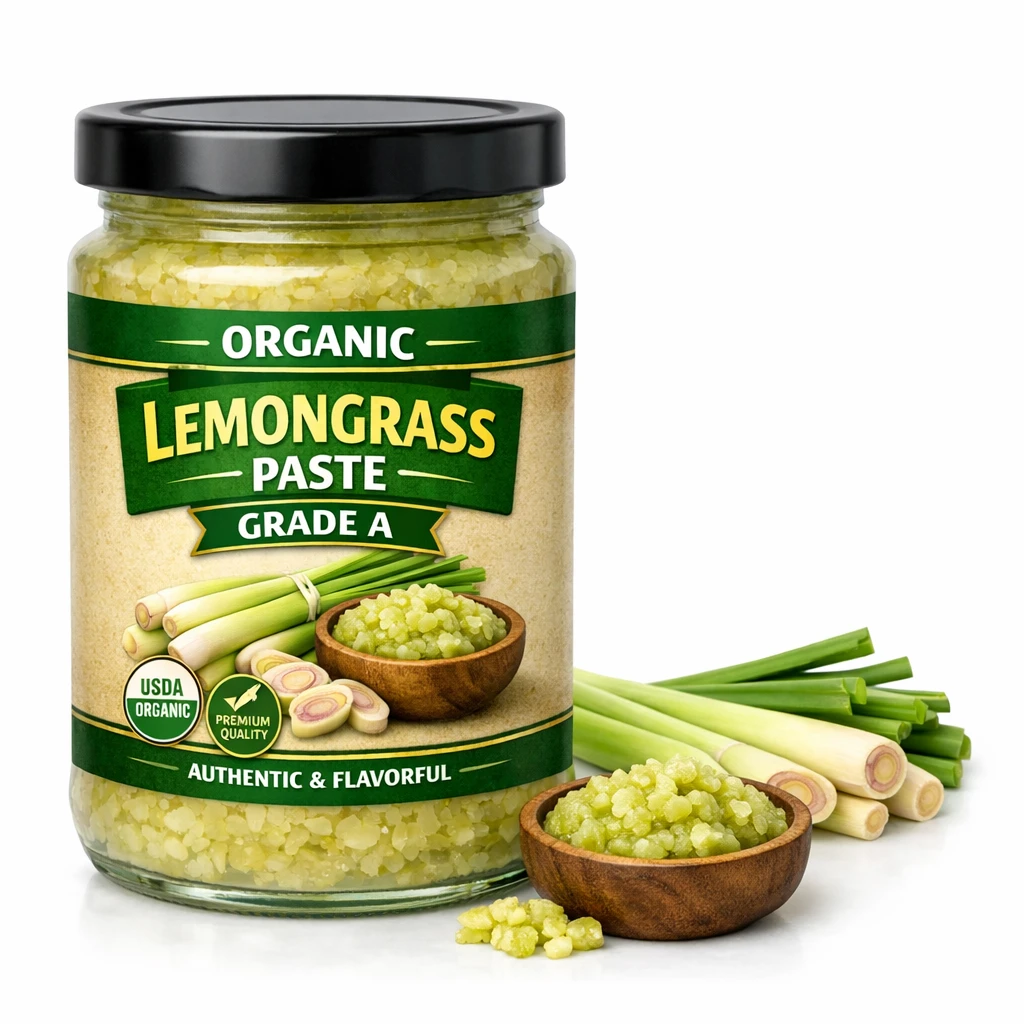 Organic lemongrass paste Grade A