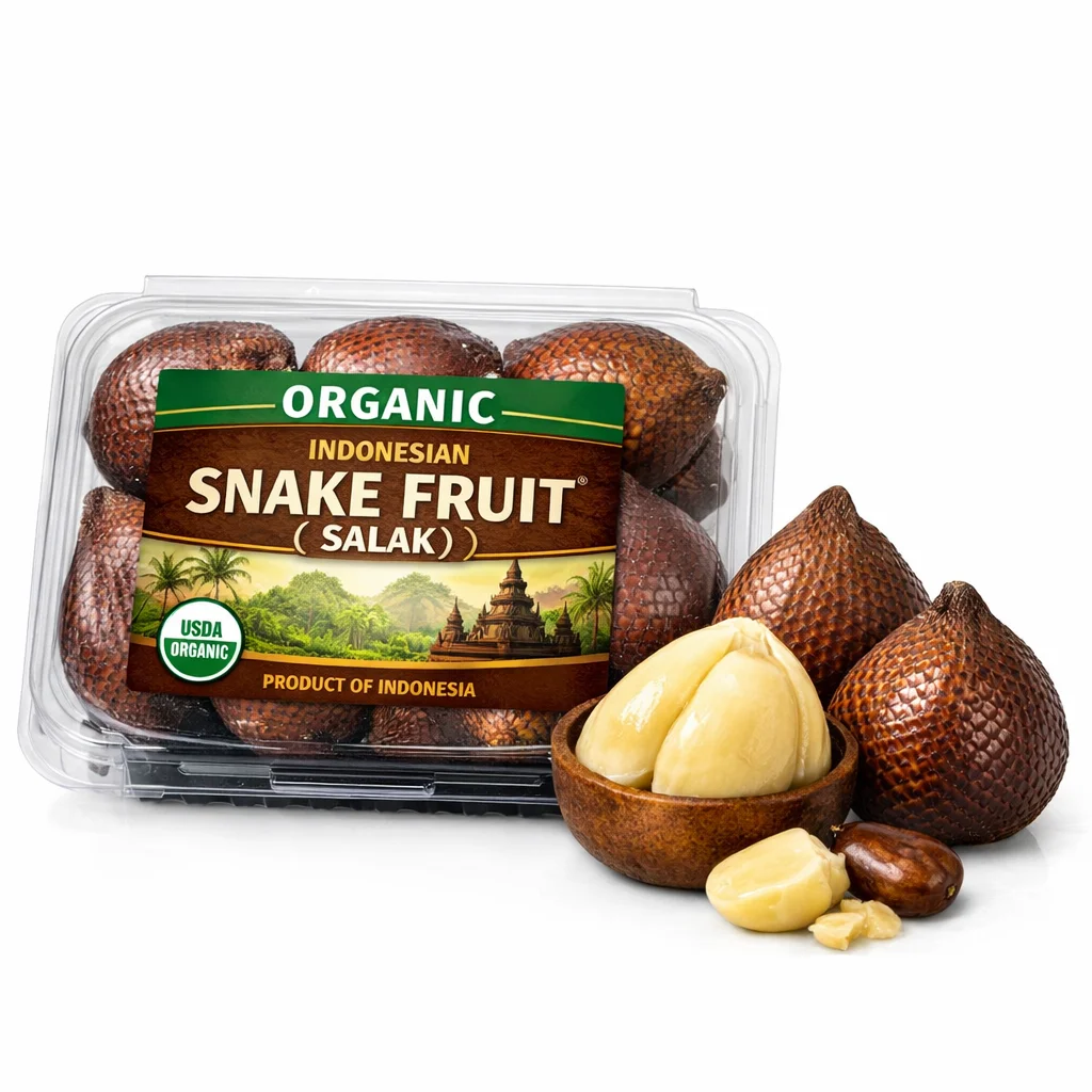 Organic Indonesian Snake Fruit (Salak)